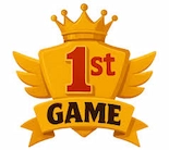 1ST Game logo icon with vibrant colors