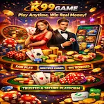 K99 Game online casino app with slots and live dealer games.