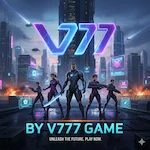 V777 Game icon showing casino-style elements for a mobile game