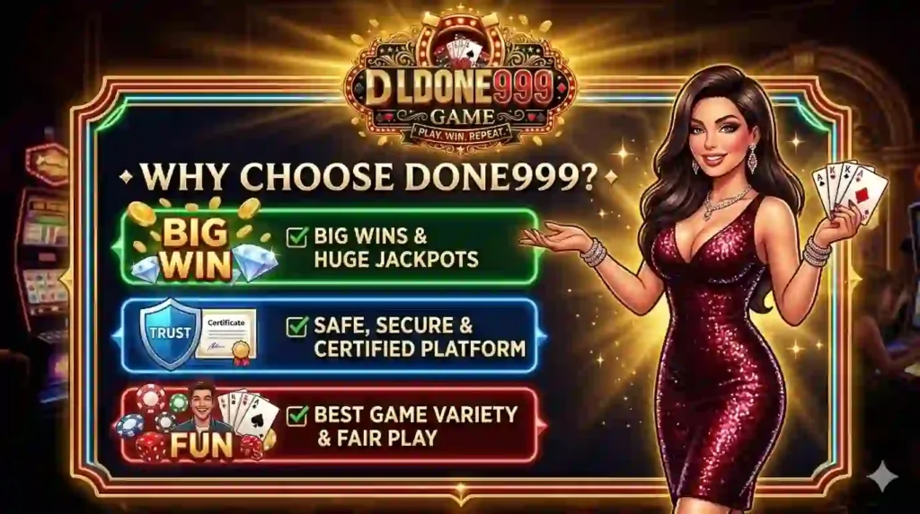 Done999 deposit and withdraw