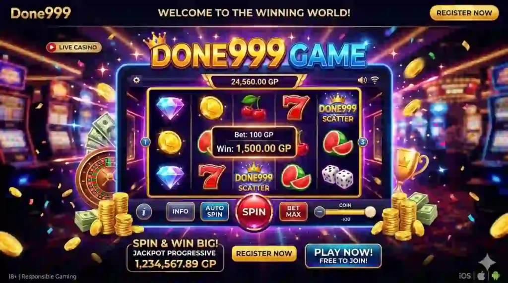 Done999 Interface screenshot 